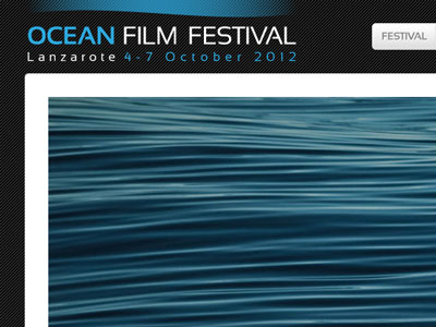 Lanzarote Ocean Film Festival diseño web