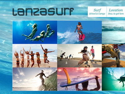 LanzaSurf diseño web