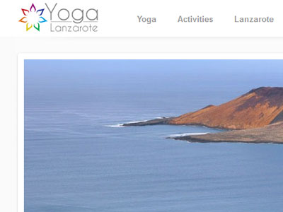 Yoga Lanzarote diseño web